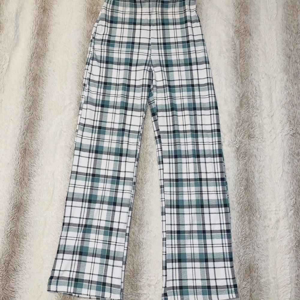 Women’s Plaid Print Pants